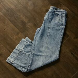 wide leg jeans